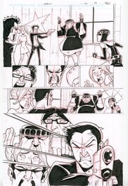 Rob Guillory - Chew par Rob Guillory 49-17 - Planche originale