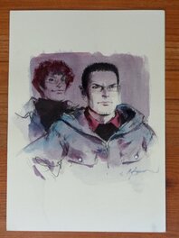 René Follet - Bob Morane - Original Illustration