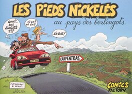 Les Pieds Nickelés au pays des berlingots (Comics Factory, 2015)