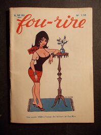 Couverture du FOU-RIRE n° 118. Couverture du FOU-RIRE n° 118.