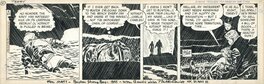 Planche originale - Terry & The Pirates - Daily strip 24 Mai 1945