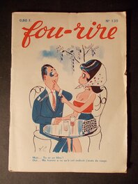 Couverture du FOU RIRE n° 135. Couverture du FOU RIRE n° 135.