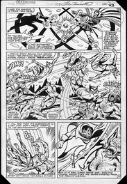 Don Perlin - Defenders #104 - Planche originale