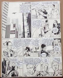 Robert Gigi - Page 27 - les apparitions Ovni - Dargaud - Planche originale