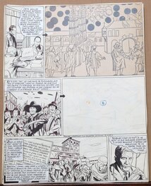 Robert Gigi - Page 29 - les apparitions Ovni - Dargaud - Planche originale