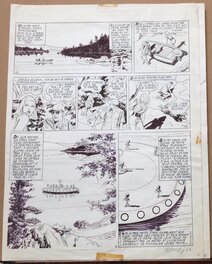 Robert Gigi - Page 33 - les apparitions Ovni - Dargaud - Planche originale