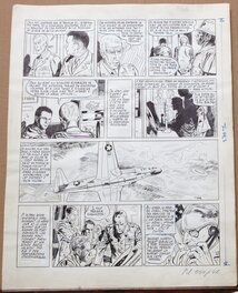 Robert Gigi - Page 40 - les apparitions Ovni - Dargaud - Planche originale