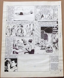 Robert Gigi - Page 41 - les apparitions Ovni - Dargaud - Planche originale