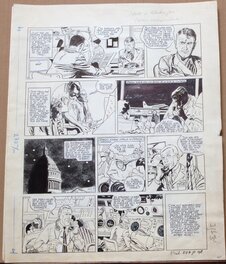 Robert Gigi - Page 42 - les apparitions Ovni - Dargaud - Planche originale