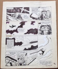 Robert Gigi - Page 44 - les apparitions Ovni - Dargaud - Planche originale