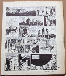 Robert Gigi - Page 49 - les apparitions Ovni - Dargaud - Planche originale