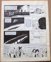 Robert Gigi - Page 64 - les apparitions Ovni - Dargaud - Planche originale