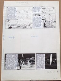 Robert Gigi - Page 71 - les apparitions Ovni - Dargaud - Planche originale