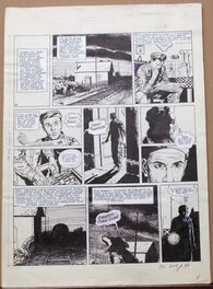 Robert Gigi - Page 78 - les apparitions Ovni - Dargaud - Planche originale