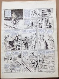 Robert Gigi - Page 80 - les apparitions Ovni - Dargaud - Planche originale