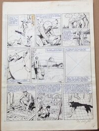 Robert Gigi - Page 82 - les apparitions Ovni - Dargaud - Planche originale