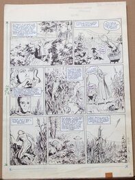 Robert Gigi - Page 83 - les apparitions Ovni - Dargaud - Planche originale