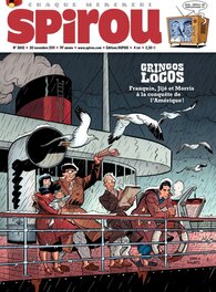 Couverture du journal de Spirou n°3842 (Novembre 2011). Couverture du journal de Spirou n°3842 (Novembre 2011).