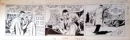 Alex Raymond - Rip Kirby - La fille du gangster - Strip du 13-10-1952 - Planche originale