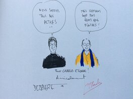 Dessins des scénaristes