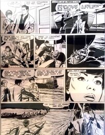 Gérald Forton - Bob Morane - Le mystere de la zone Z - Planche de la page 24 - Comic Strip