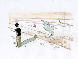 Laval NG - Hommage Moebius - Illustration originale