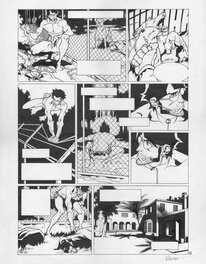 Roger - Jazz Maynard, vol. 2, planche 18 - Planche originale