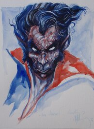 Fabrice Meddour - Kurt WAGNER aka NIGHTCRAWLER - Original Illustration