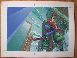 Esad Ribic - Spider-Man vs Lizard, Cover, Esad Ribic - Original Cover