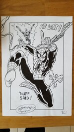 Chris Malgrain - Spiderman A4 par CHRIS MALGRAIN - Original Illustration