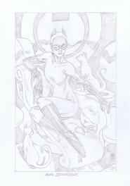 Mark Buckingham - Catwoman par Buckingham - Original Illustration