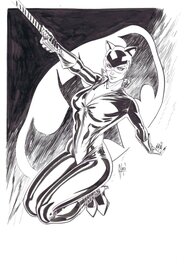 Guillem March - Catwoman par March - Illustration originale