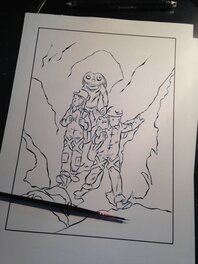 Dessin préparatoire Dessin préparatoire