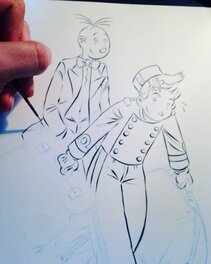 Dessin préparatoire Dessin préparatoire