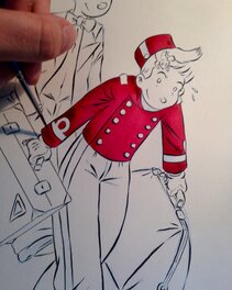 Dessin préparatoire Dessin préparatoire
