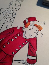 Dessin préparatoire Dessin préparatoire