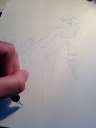 Dessin préparatoire Dessin préparatoire