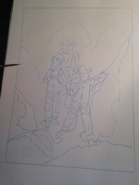 Dessin préparatoire Dessin préparatoire