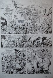 Jean-Yves Mitton - Chroniques Barbares tome 1 planche 31 - Planche originale