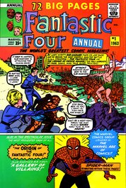 Fantastic Four unused cover...