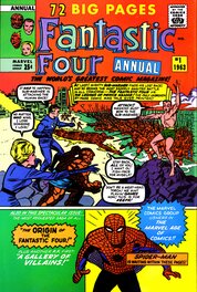 Fantastic Four unused cover... Fantastic Four unused cover...
