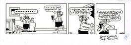 Reg Smythe - ANDY CAPP - daily 3-6-1990 - Planche originale