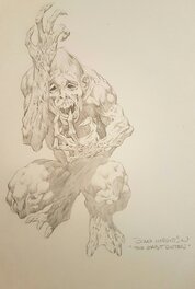 Berni Wrightson - Ghostbusters movie sketch by Bernie Wrightson - Planche originale