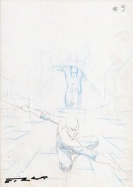 Esad Ribic - Silver Surfer-Requiem#2 unpublished Cover prelim,Esad T. Ribic - Original Cover