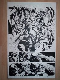 Igor Kordey - Soldier X #1 page 9,Igor Kordey - Planche originale