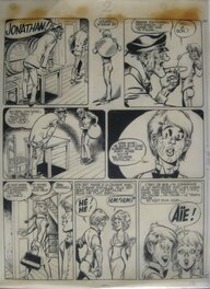 Sirius - Pemberton : Town-Ho p.2 - Planche originale