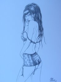 Mike Ratera - Seffana - Illustration originale