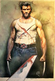 Fabrice Le Hénanff - Wolverine - Illustration originale