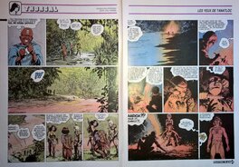 Prépublication dans le Journal Tintin de novembre 1985 Prépublication dans le Journal Tintin de novembre 1985