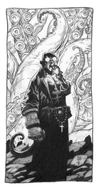 Roberto Ricci - Hellboy (vendu) - Original art